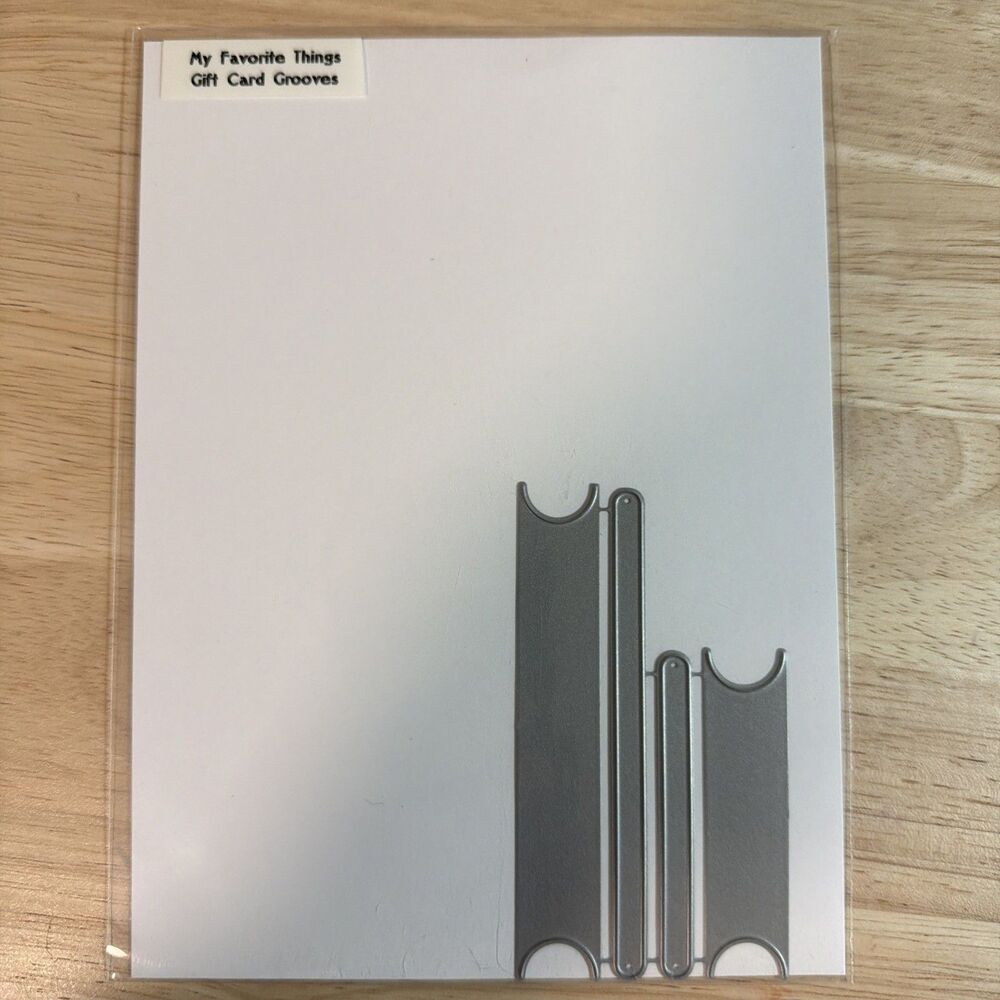 My Favorite Things Gift Card grooves dies die-namics  MFT